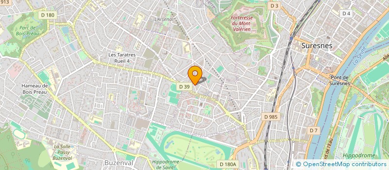 localisation de l'entreprise ABSOLUZ CONSULTING à RUEIL-MALMAISON