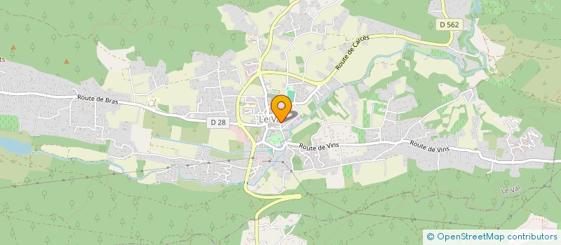 localisation de l'entreprise ABSR ACTIONS BENNES SERVICES RECYCLAGE  LE VAL