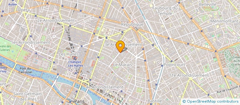 localisation de l'entreprise ABSTRACT  PARIS