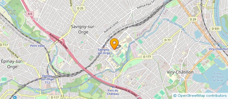 localisation de l'entreprise ABSTRAK à SAVIGNY-SUR-ORGE
