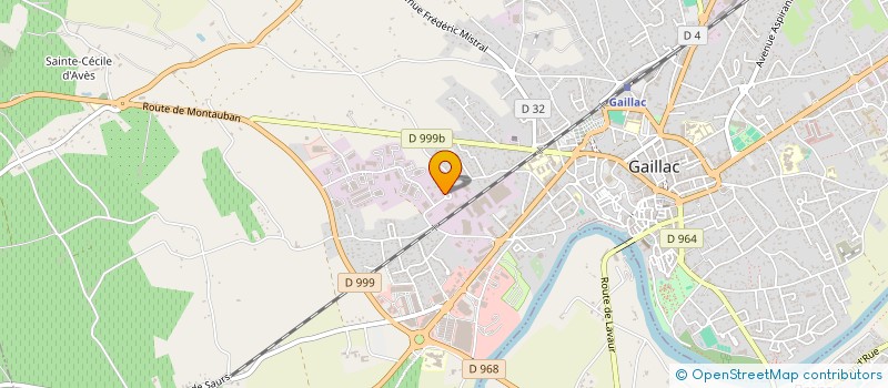 localisation de l'entreprise ABSYS ENGINEERING à GAILLAC