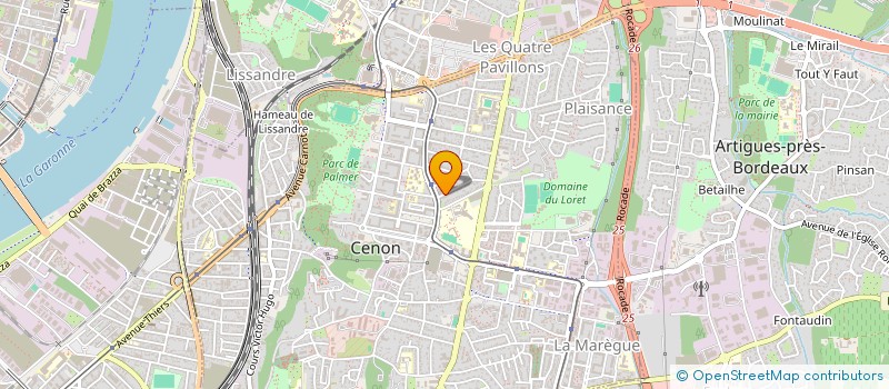 localisation de l'entreprise ABSYS MEDICAL  CENON