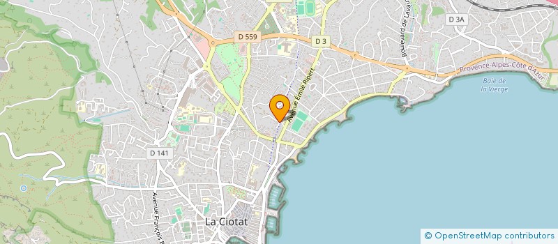 localisation de l'entreprise ABSYSELEC à LA CIOTAT