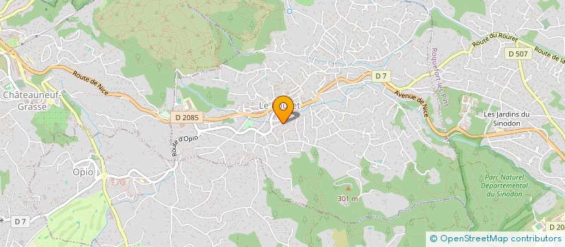 localisation de l'entreprise ABSYSSEO  LE ROURET