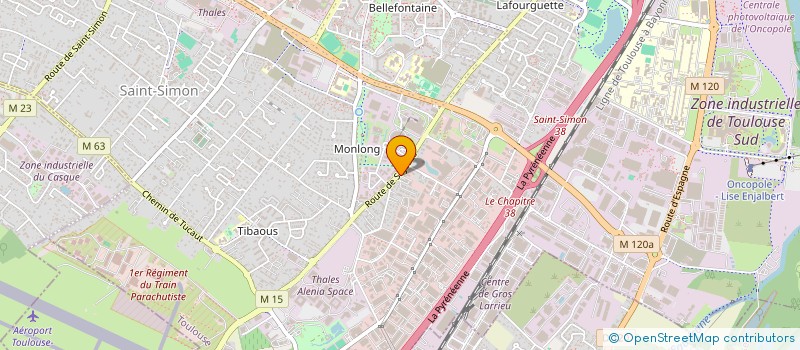 localisation de l'entreprise ABT 31 à TOULOUSE