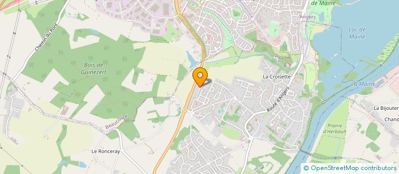 localisation de l'entreprise ABT  BOUCHEMAINE