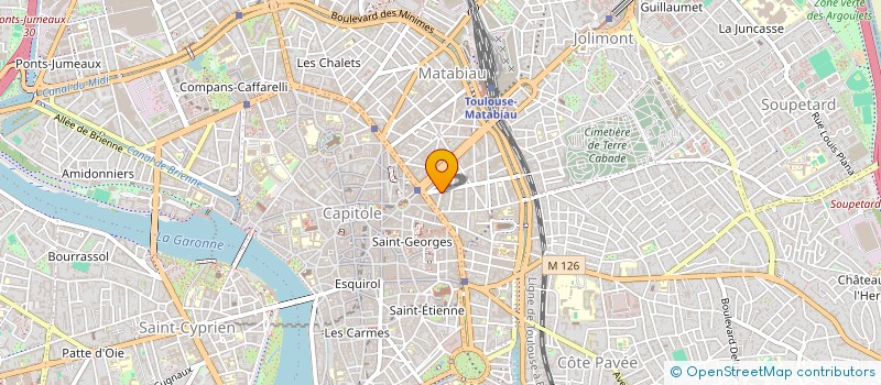 localisation de l'entreprise ABT  TOULOUSE