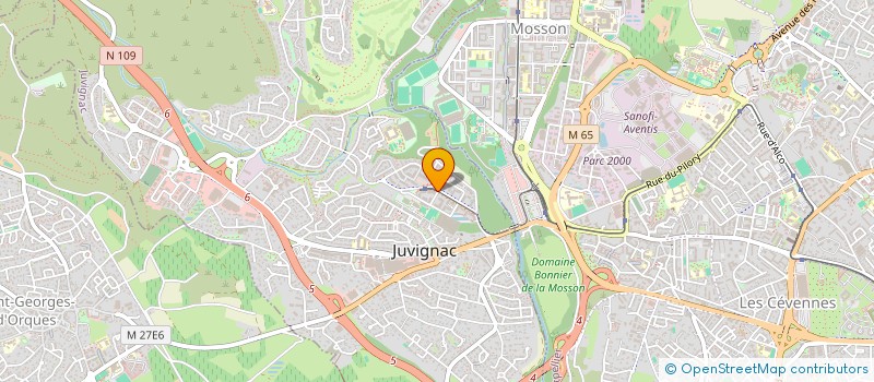 localisation de l'entreprise ABT  JUVIGNAC
