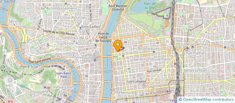 localisation de l'entreprise ABT ETTP à LYON