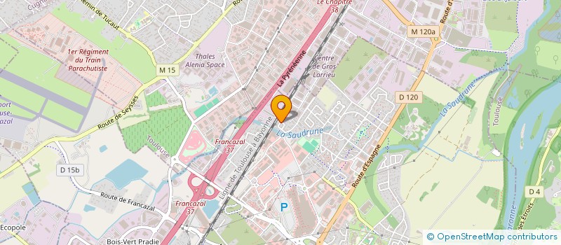 localisation de l'entreprise ABT EXPRESS à PORTET-SUR-GARONNE