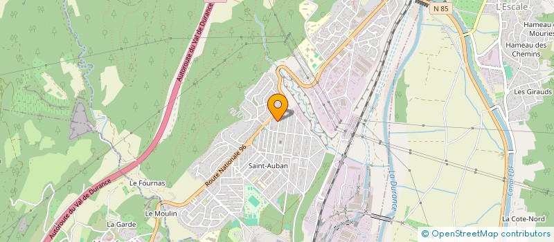 localisation de l'entreprise ABT IMMO  CHATEAU-ARNOUX-SAINT-AUBAN