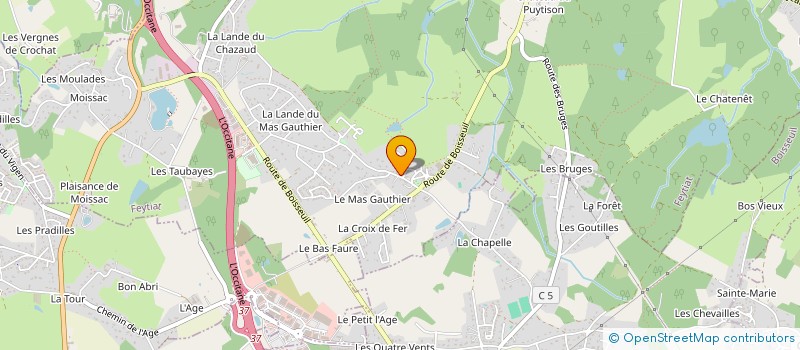 localisation de l'entreprise ABT RENOVATION à FEYTIAT
