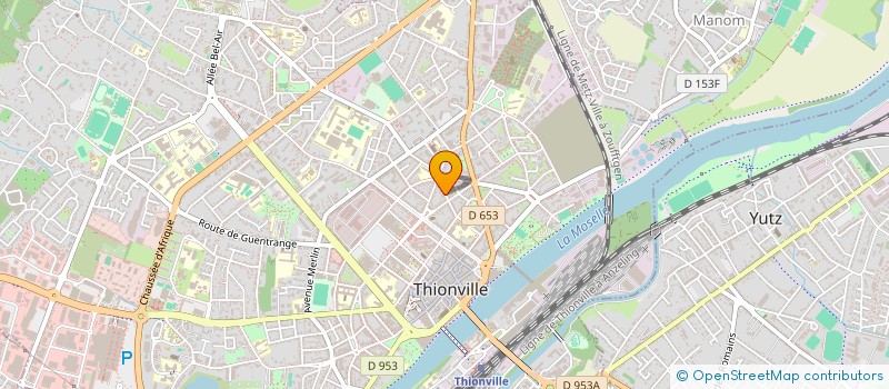 localisation de l'entreprise ABTA IMMO  THIONVILLE