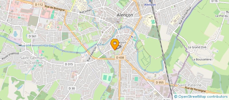 localisation de l'entreprise ABTE à ALENCON
