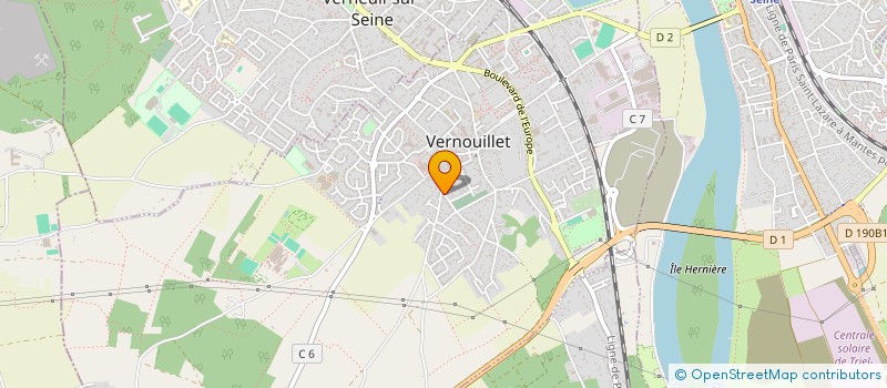 localisation de l'entreprise ABTEKA à VERNOUILLET