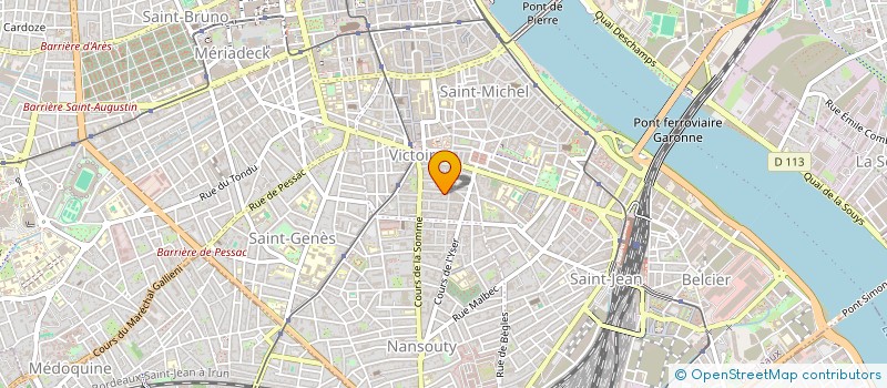 localisation de l'entreprise ABTEX à BORDEAUX