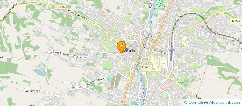 localisation de l'entreprise ABTL à AUCH