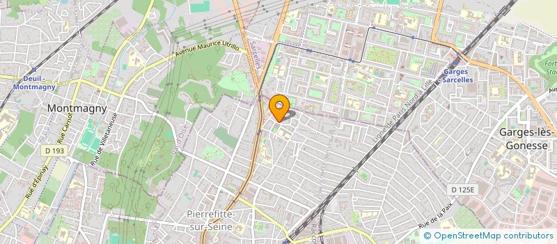 localisation de l'entreprise ABTOUT ECHAFAUDAGE à PIERREFITTE-SUR-SEINE