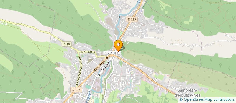 localisation de l'entreprise ABTVM à LAVELANET