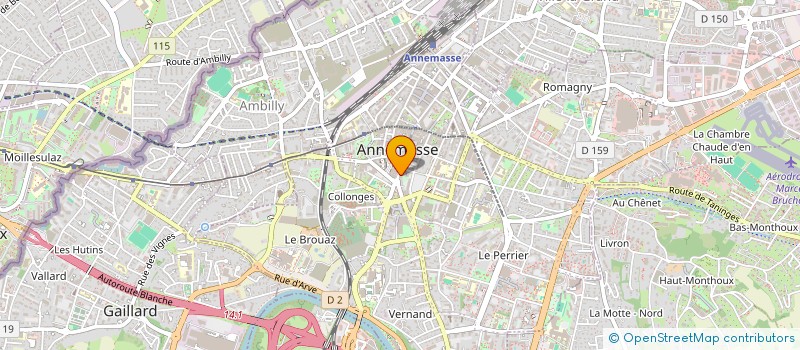 localisation de l'entreprise ABU ALI à ANNEMASSE