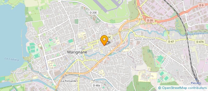 localisation de l'entreprise ABU MENUISERIE  MARIGNANE