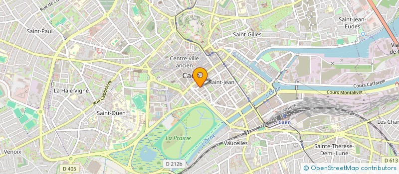 localisation de l'entreprise ABUELO FIDALGO à CAEN