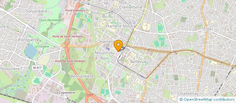 localisation de l'entreprise ABUN à SAINT-HERBLAIN