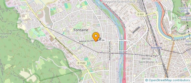 localisation de l'entreprise ABUNI  FONTAINE