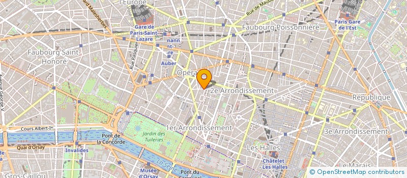 localisation de l'entreprise ABV SECURITE à PARIS