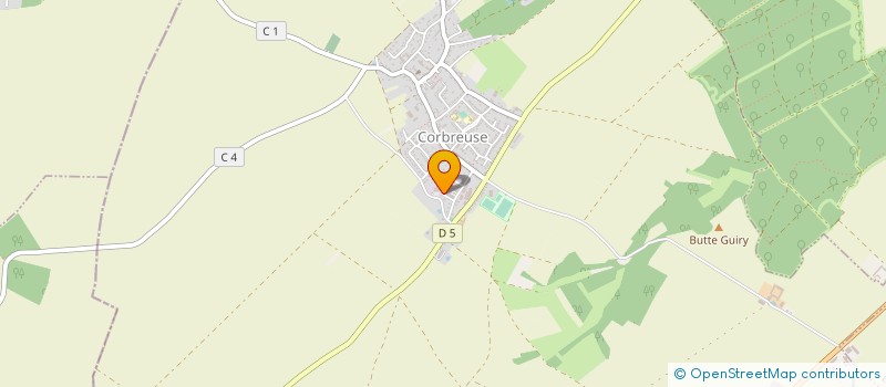 localisation de l'entreprise ABVAL  CORBREUSE