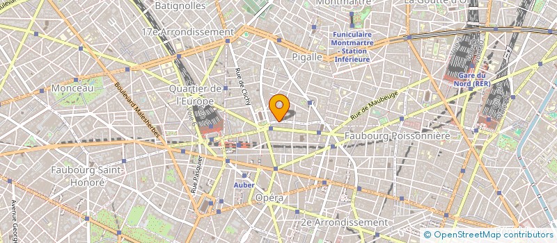 localisation de l'entreprise ABVENT R & D à PARIS