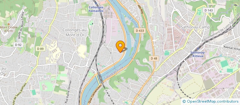 localisation de l'entreprise ABVENTURE  COLLONGES-AU-MONT-D'OR