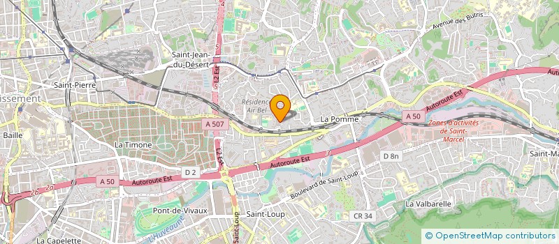 localisation de l'entreprise ABWC à MARSEILLE