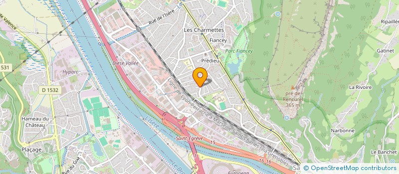 localisation de l'entreprise ABWD  SAINT-EGREVE