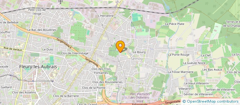 localisation de l'entreprise ABX à SEMOY