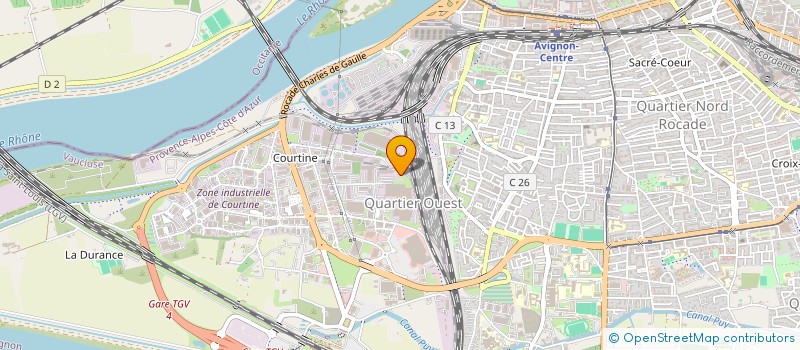 localisation de l'entreprise ABX VOTRE BOX AVIGNON  AVIGNON