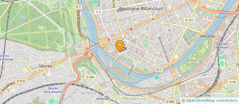 localisation de l'entreprise ABY à BOULOGNE-BILLANCOURT