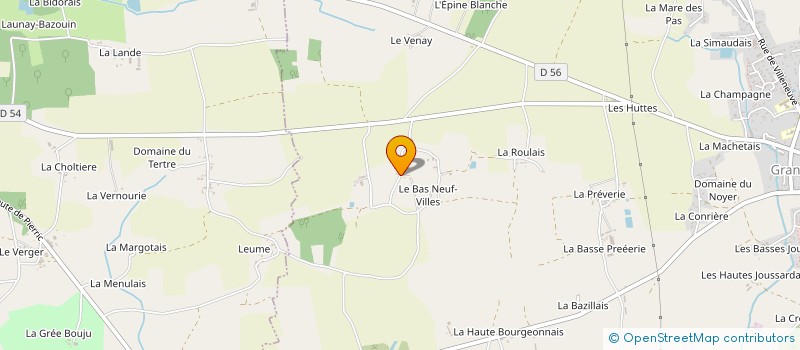 localisation de l'entreprise ABY CONSEIL  SAINTE ANNE SUR VILAINE