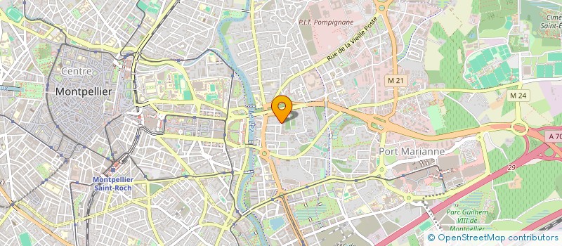 localisation de l'entreprise ABY FOOD ET SERVICES à MONTPELLIER