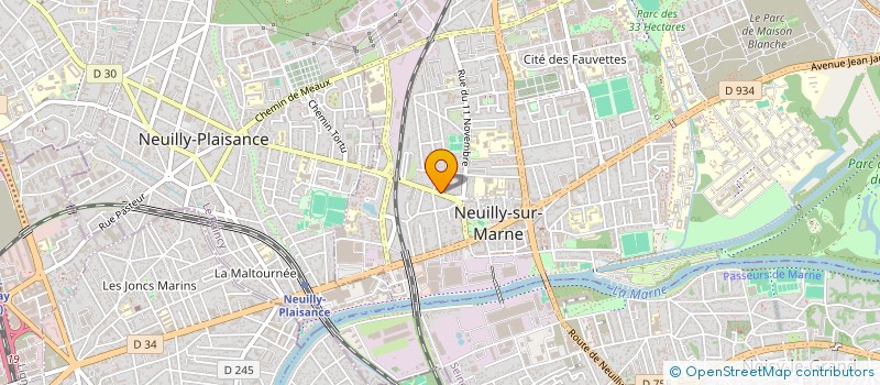 localisation de l'entreprise ABY GARDNER à NEUILLY-SUR-MARNE