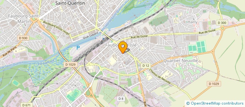 localisation de l'entreprise ABY QUALITE SERVICES à SAINT-QUENTIN