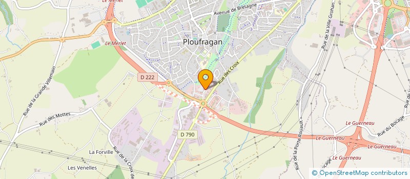 localisation de l'entreprise ABY SOLUTIONS à PLOUFRAGAN