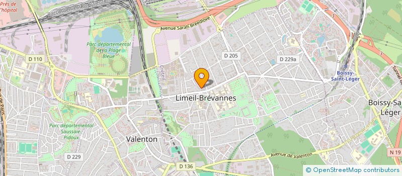 localisation de l'entreprise ABYAR à LIMEIL-BREVANNES