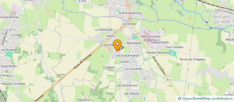 localisation de l'entreprise ABYB  LAIZ