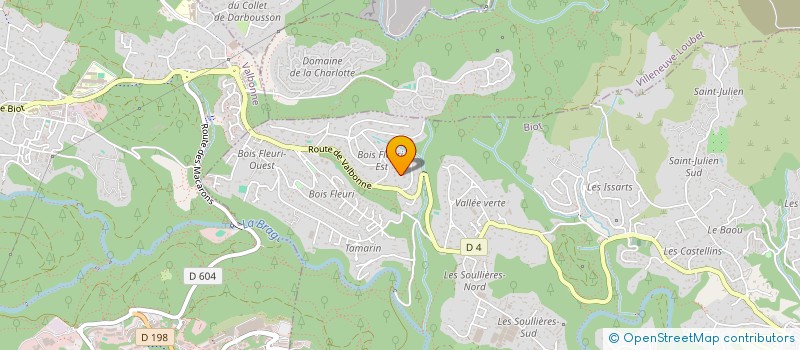 localisation de l'entreprise ABYLMETAL à GRASSE