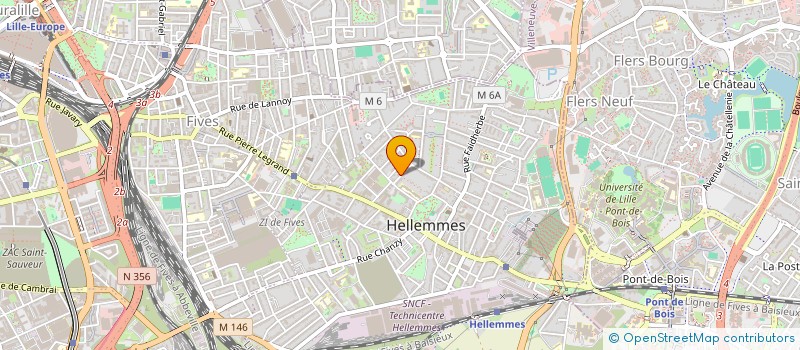 localisation de l'entreprise ABYME RECORDS à LILLE