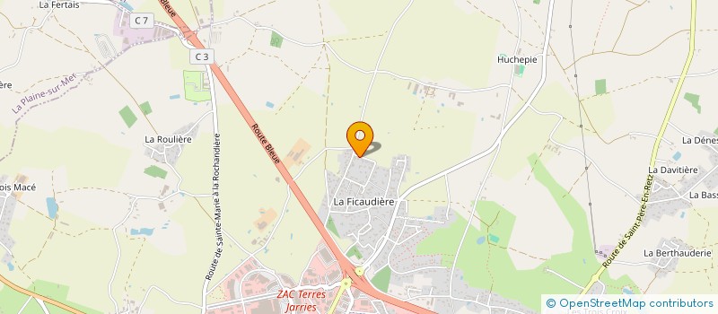 localisation de l'entreprise ABYS  PORNIC