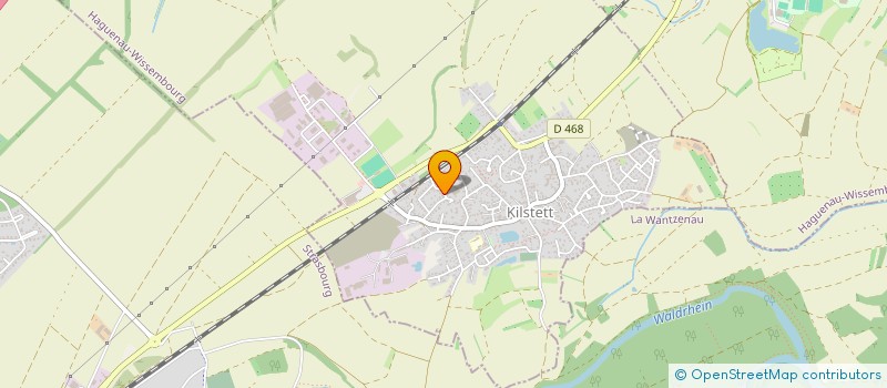 localisation de l'entreprise ABYS PROD  KILSTETT