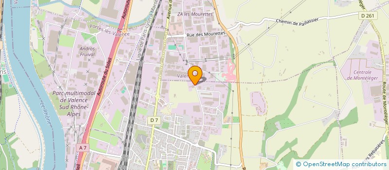 localisation de l'entreprise ABYSS DEKO  PORTES-LES-VALENCE