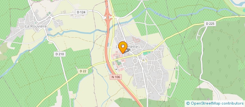localisation de l'entreprise ABYSS EXPERTISE à LA CALMETTE